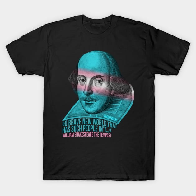 Shakespeare Transgender Pride T-Shirt by shippingdragons